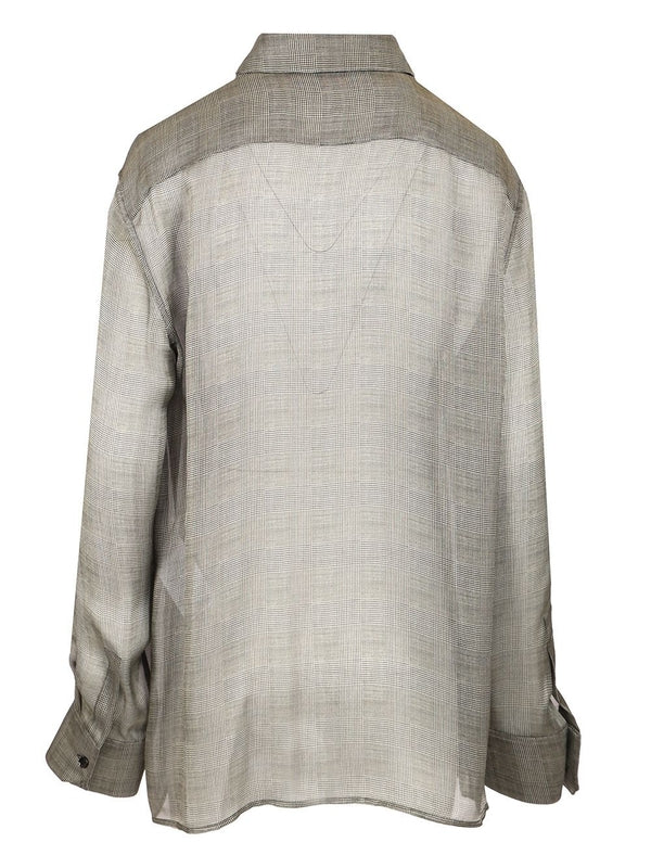 Prince Of Wales Silk Shirt - Image 2