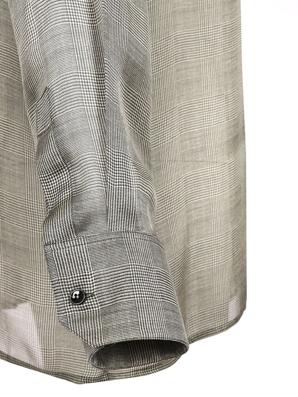 Prince Of Wales Silk Shirt - Image 5