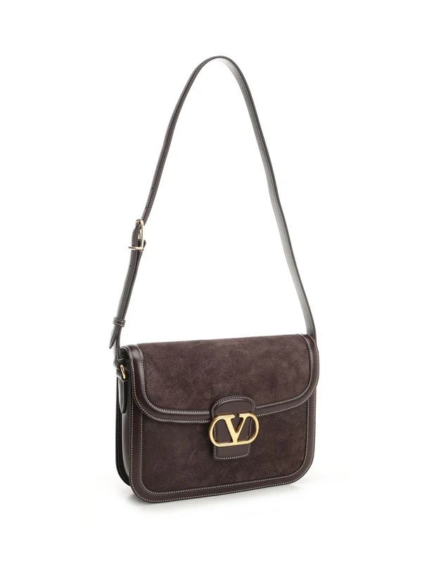 9to5 Suede Shoulder Bag - Image 2