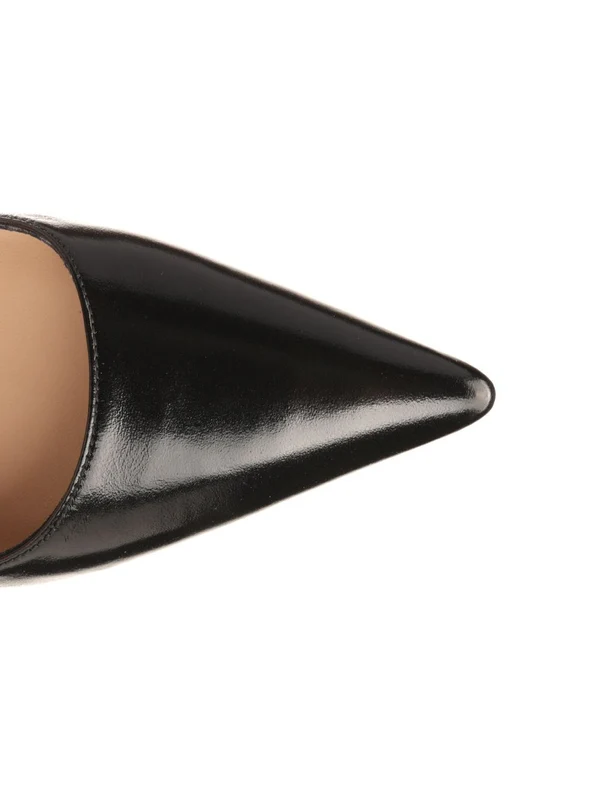 Stuart 100 Leather Pumps Heel - Image 4