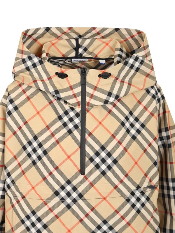 Packaway Check Pattern Cape - Image 4