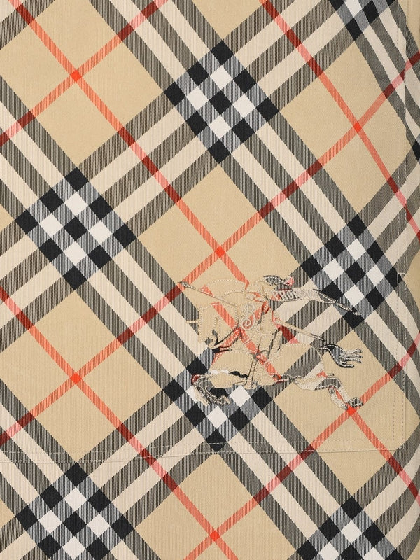 Packaway Check Pattern Cape - Image 6