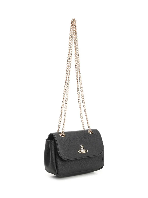 Gold-tone Chain Small Shoulder Bag - Image 2