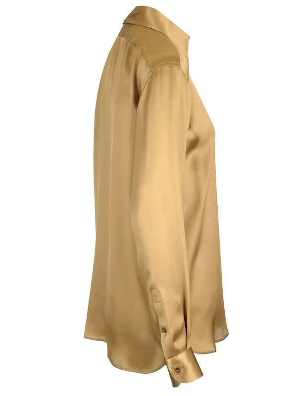 Flowing Silk Shirt - Image 3