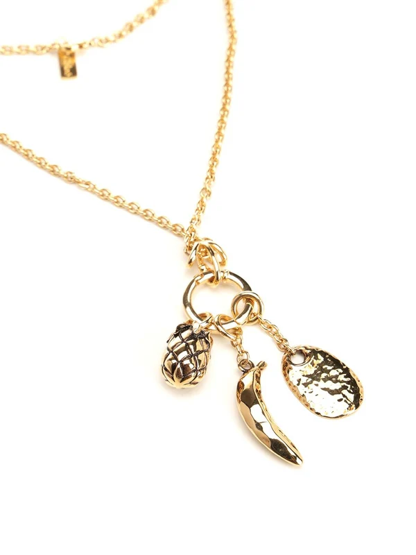 Charms Pendant Chain Necklace - Image 3