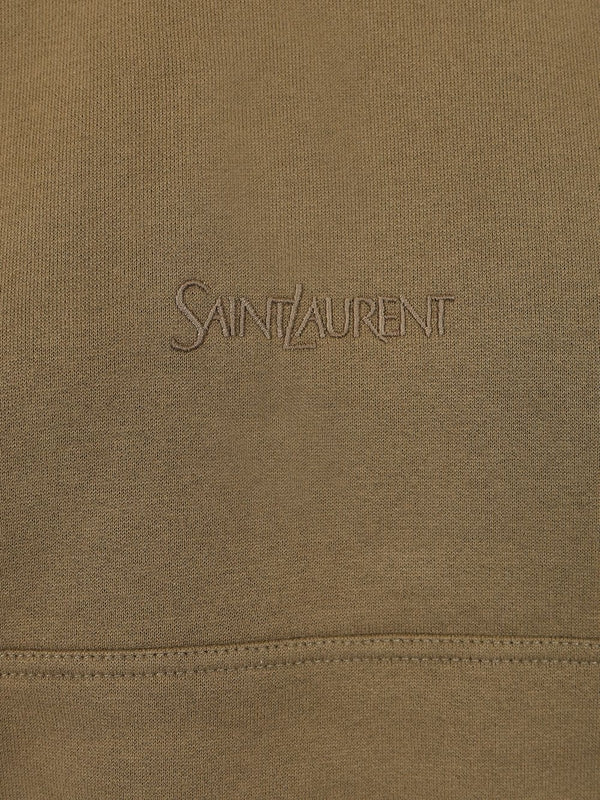 Embroidered Logo Cotton Hoodie - Image 4