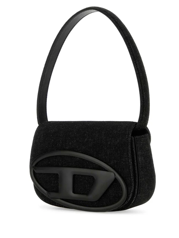1DR Logo Denim Shoulder Bag - Image 2