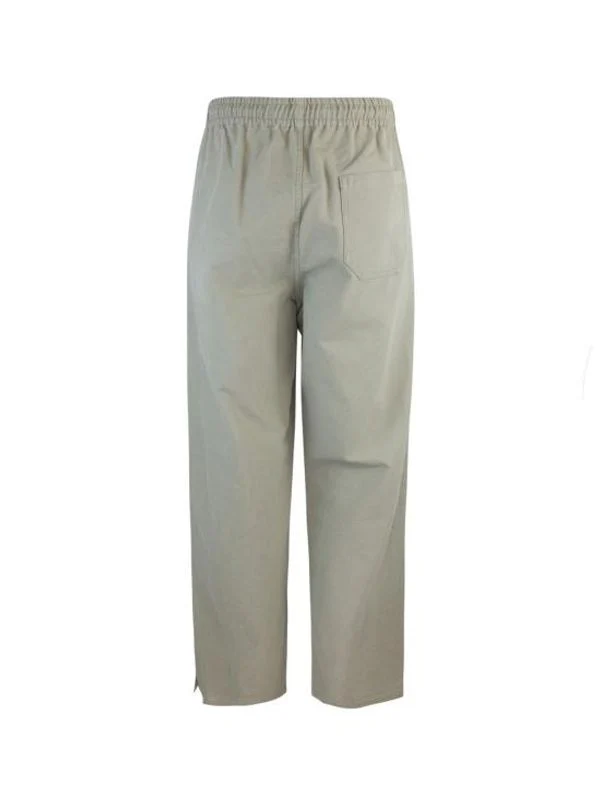Drawstring Banding Cotton Pants - Image 2