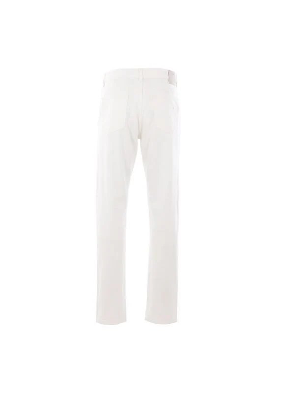 Straight Cotton Denim Pants - Image 2