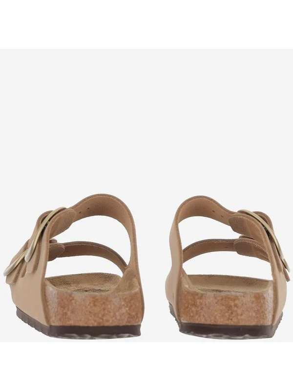 Arizona Buckle Leather Sandals - Image 4