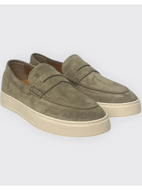 Suede Penny Loafers - Image 4