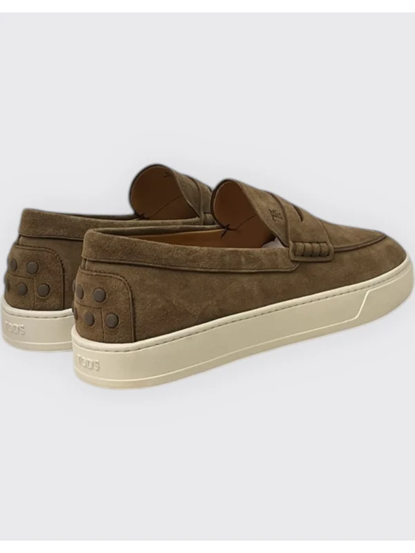 Suede Penny Loafers - Image 2