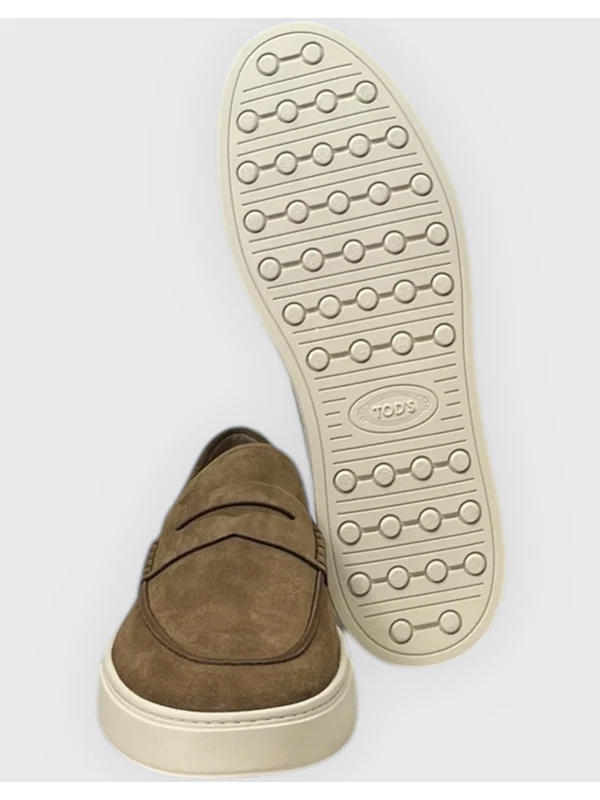 Suede Penny Loafers - Image 3