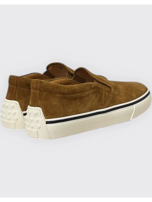 Suede Leather Slip-on Sneakers - Image 2