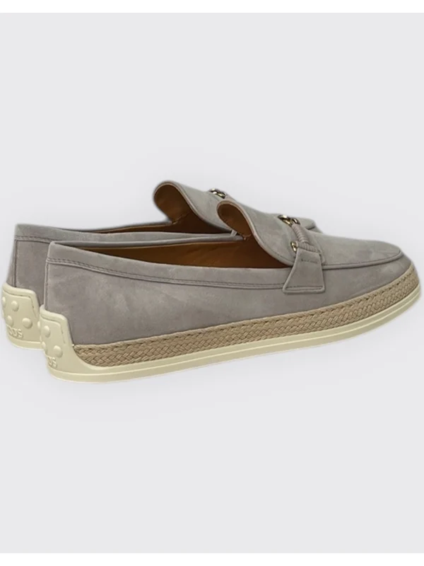 Double T Ring Suede Loafers - Image 2
