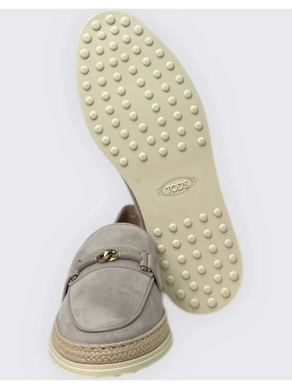 Double T Ring Suede Loafers - Image 3