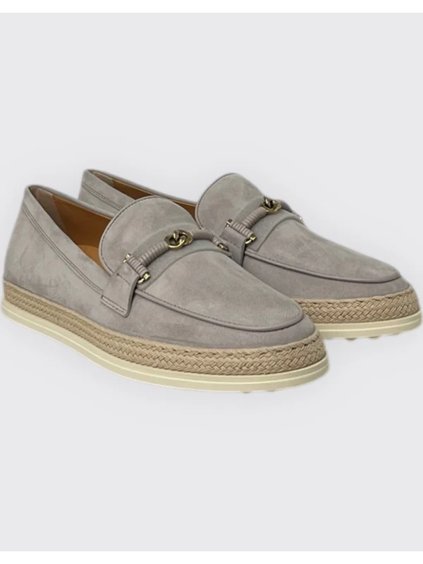 Double T Ring Suede Loafers - Image 4