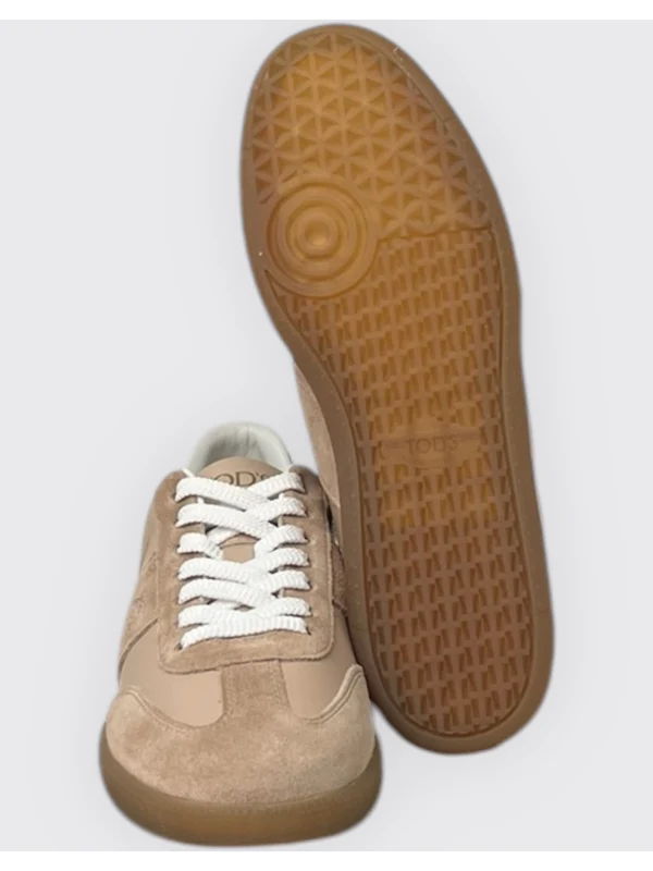 Logo Detail Leather Lowtop Sneakers - Image 3