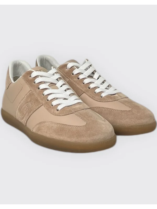 Logo Detail Leather Lowtop Sneakers - Image 4