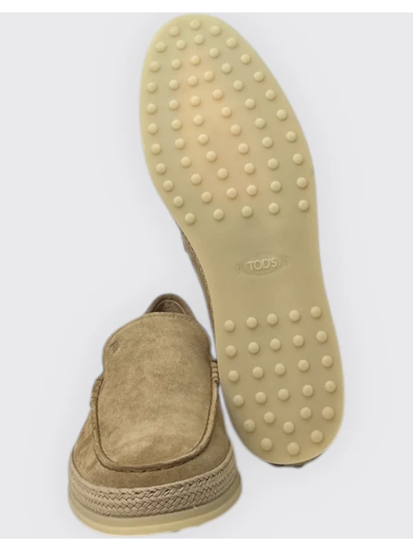 Brown Suede Driving Shoes - Image 4