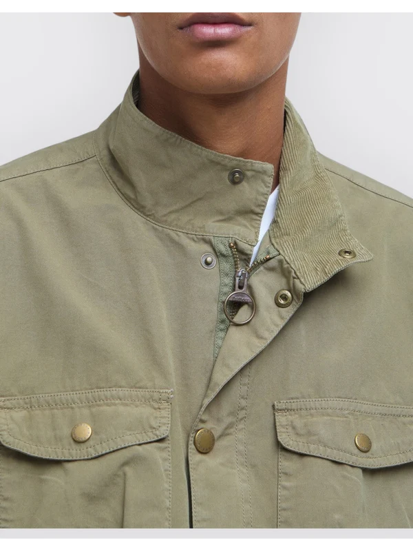 Pocket Detail High Neck Jacket - Image 2