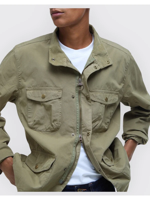 Pocket Detail High Neck Jacket - Image 4