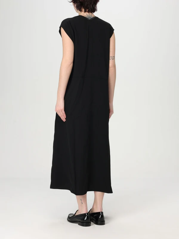 V-neck Sleeveless Midi Dress - Image 2