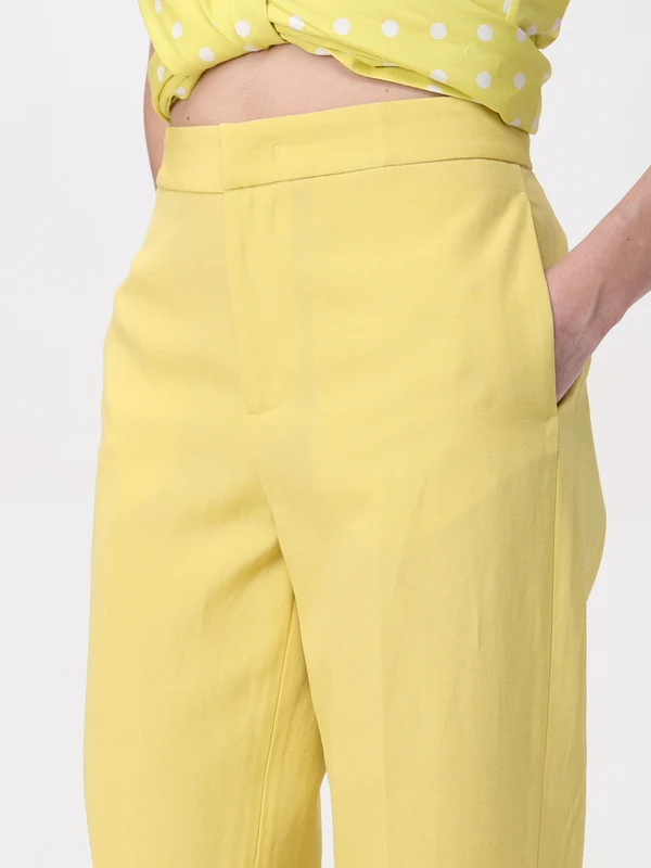 Straight Virgin Wool Blend Pants - Image 4