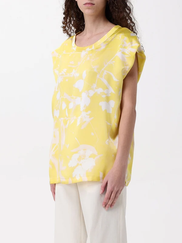 Flower Pattern Sleeveless Top - Image 4