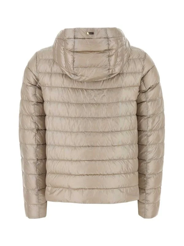 High-Neck Hooded Nylon Padding - Image 2