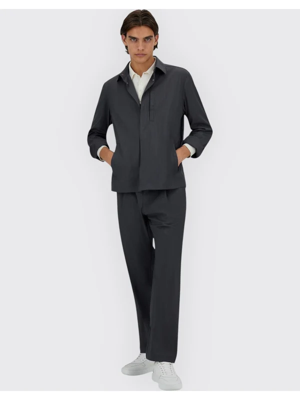 Pocket Detail Overshirt - Image 2