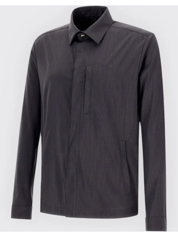 Pocket Detail Overshirt - Image 3