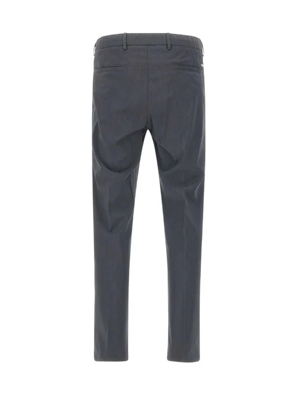 Pin-Tuck Detail Straight Pants - Image 2
