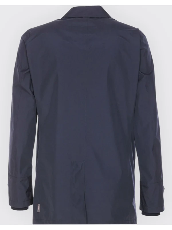Collar Button-Up Single Half Coat - Image 4