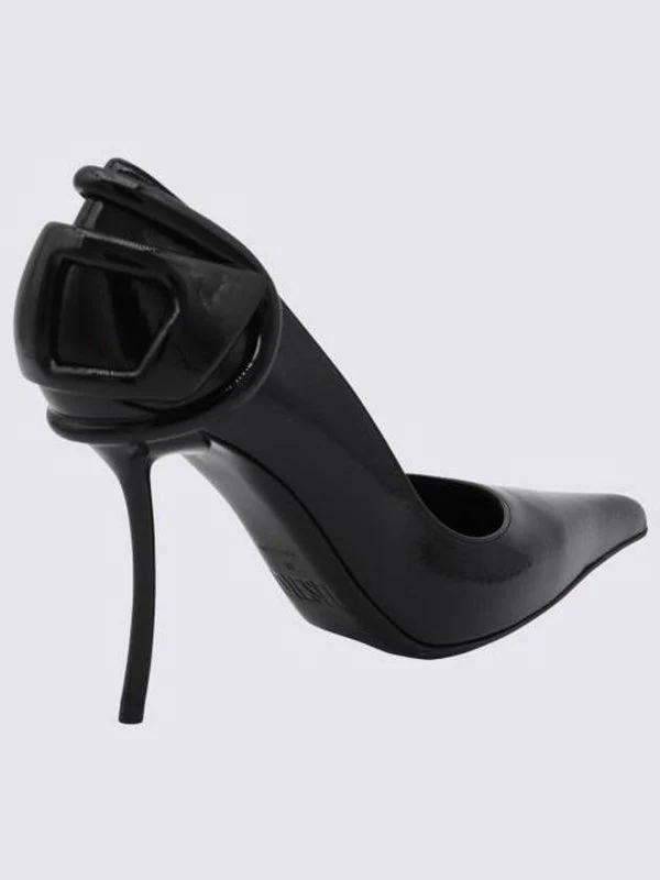D Logo Embellished Pointed-Toe Pumps - Image 2