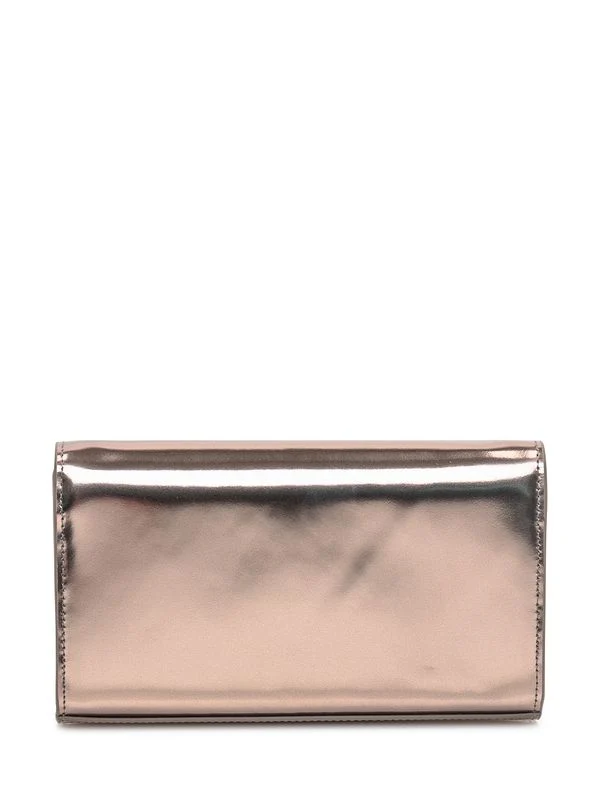 1dr Logo Metallic Leather Woc Bag - Image 4