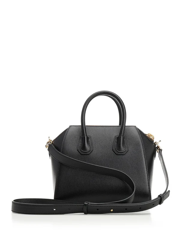 Antigona Mini Leather Tote Bag - Image 3