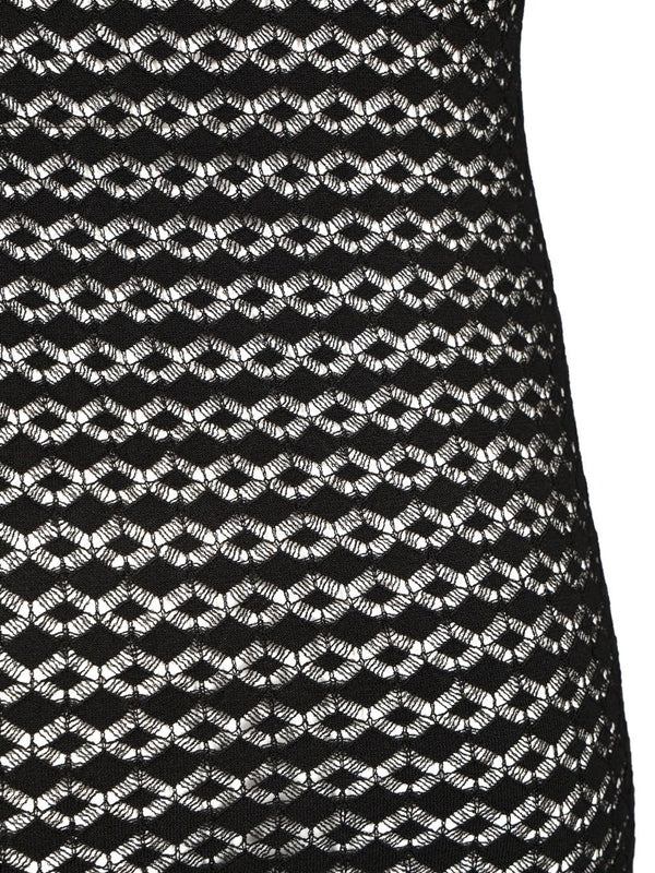 Pointelle Knit Long Dress - Image 6