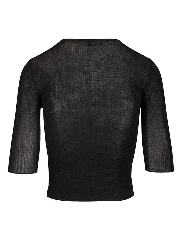 Cassandre Logo Short Sleeve Top - Image 2