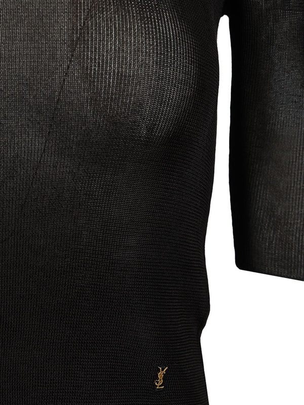 Cassandre Logo Short Sleeve Top - Image 3