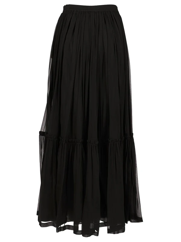 Long Silk Skirt - Image 2