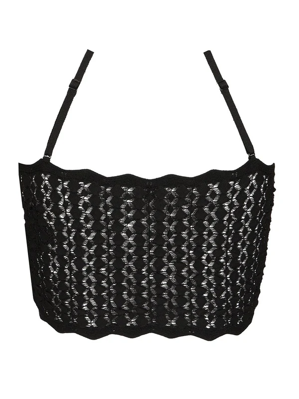 Pointelle Knit Crop Top - Image 2