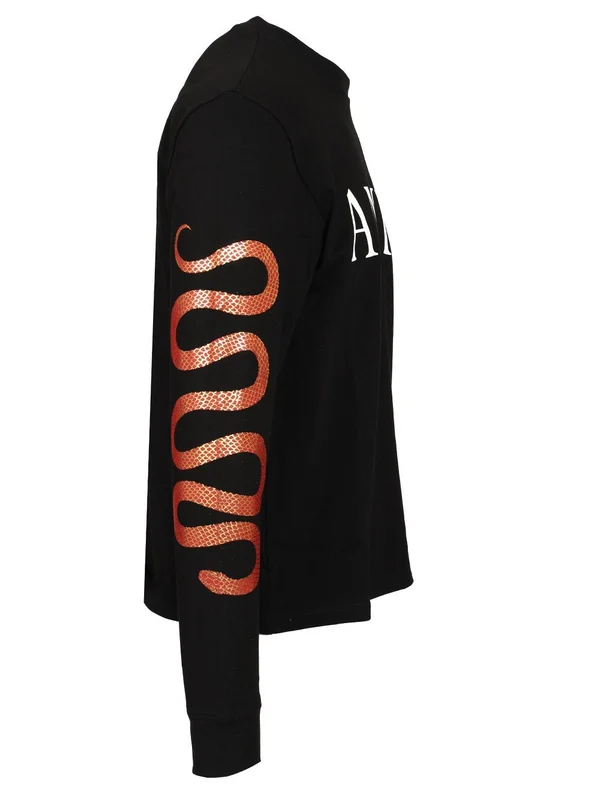 Snake Printed Sweatshirt - Image 3