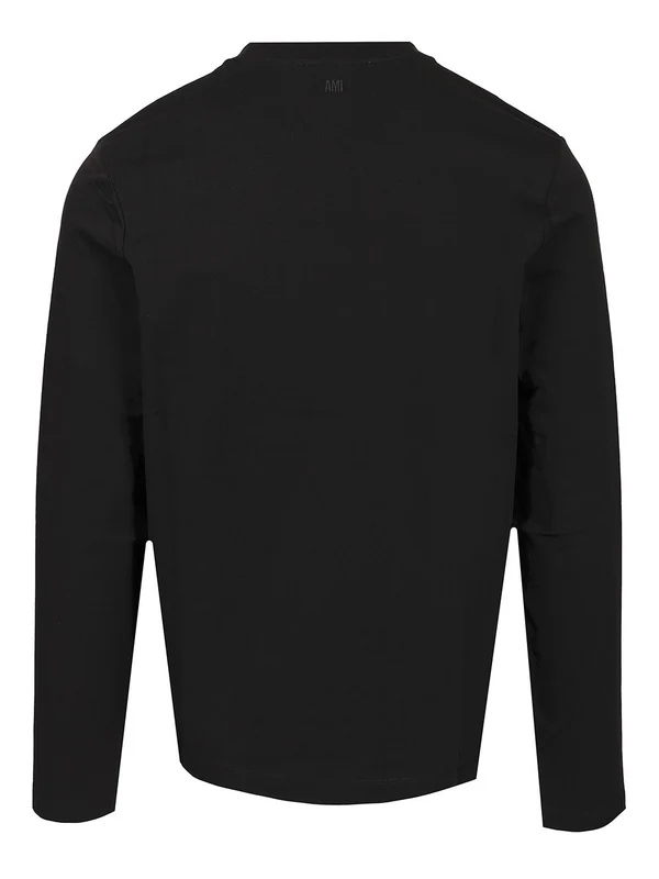 Embroidered Logo Long Sleeve Top - Image 2