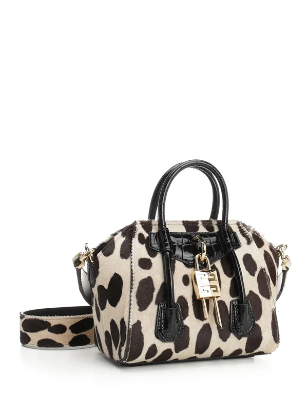 Antigona Toy Leather Tote Bag - Image 2