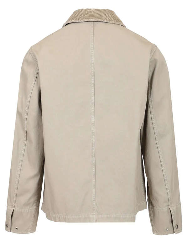 Embroidered Logo Field Cotton Jacket - Image 2