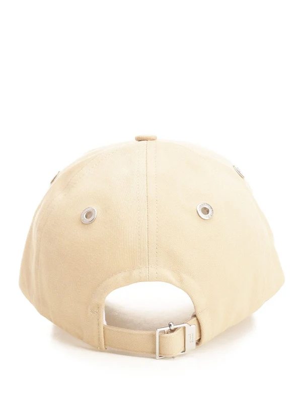 Embroidered Logo Cotton Baseball Cap - Image 3