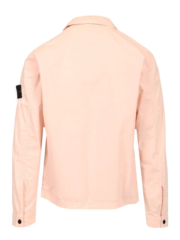 Wappen Patch Cotton Over Shirt Jacket - Image 2