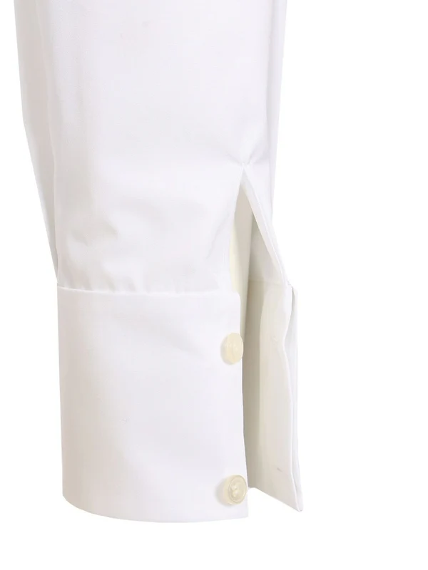 Wing Collar Cotton Shirt - Image 5