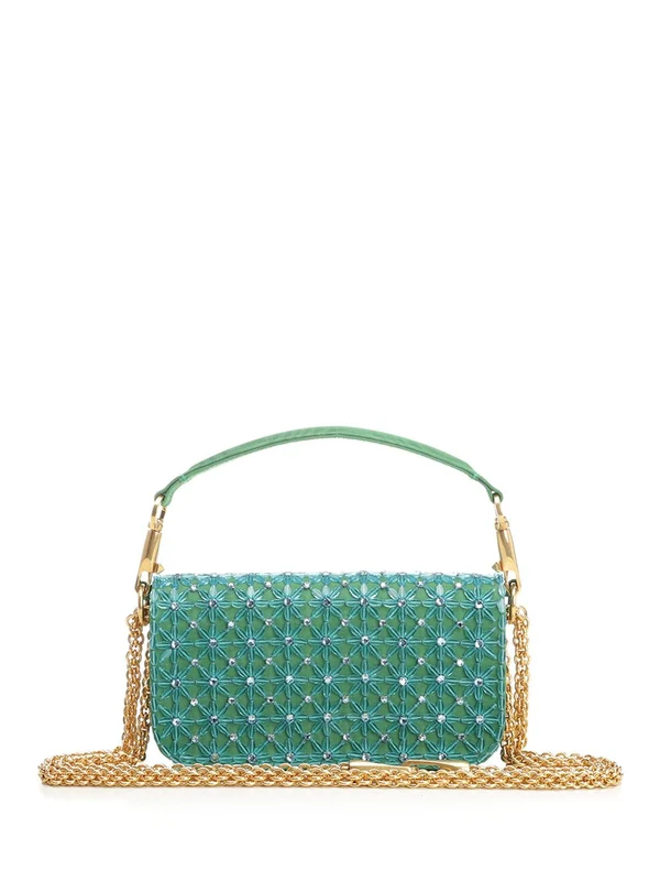 Loco Jewel Embellished Small Shoulder Bag - Image 3